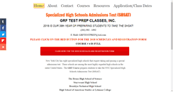Desktop Screenshot of grftestprep.com