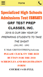 Mobile Screenshot of grftestprep.com